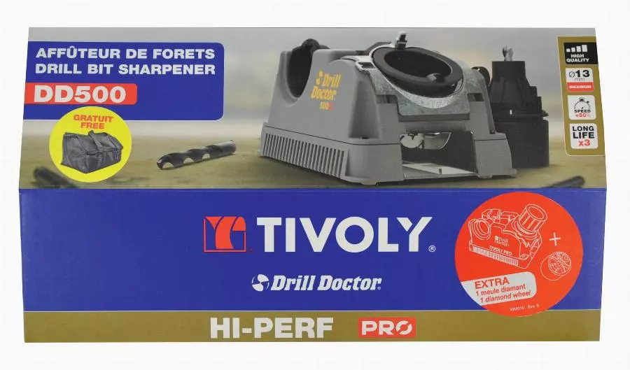 Affuteuse Ă Foret TIVOLY HSS DRILL DOCTOR 500X - 1111177500M â Image 3