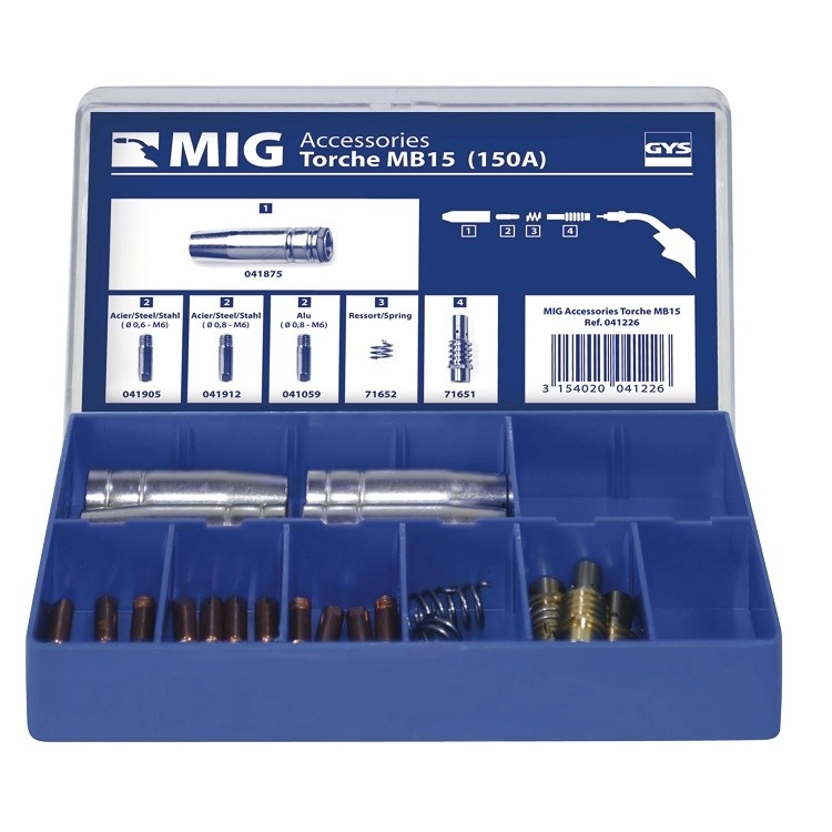Coffret De Torche GYS MB15 - MIG 150 A - 041226