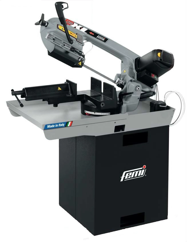 Scie à Ruban Stationnaire Métal FEMI Descente Manuelle - Ø Coupe Max. 175mm - 2200XL – Image 4