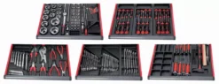 Composition De 166 Outils Pour Mécanique Poids Lourds En Module Abs 3/3 SAM - CP166A
