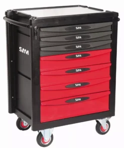 Servante 7 Tiroirs Avec Plateau Aluminium SAM - SERVI740