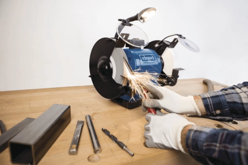 Touret Ă Meuler BG200AL SCHEPPACH - 230V 50Hz 550W - 4903106901 â Image 2