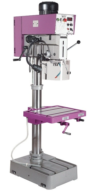 Perceuse à Colonne SIDAMO 40 CV Tri - 1500W - Avec Mandrin, Etau BSF120 - 20502023