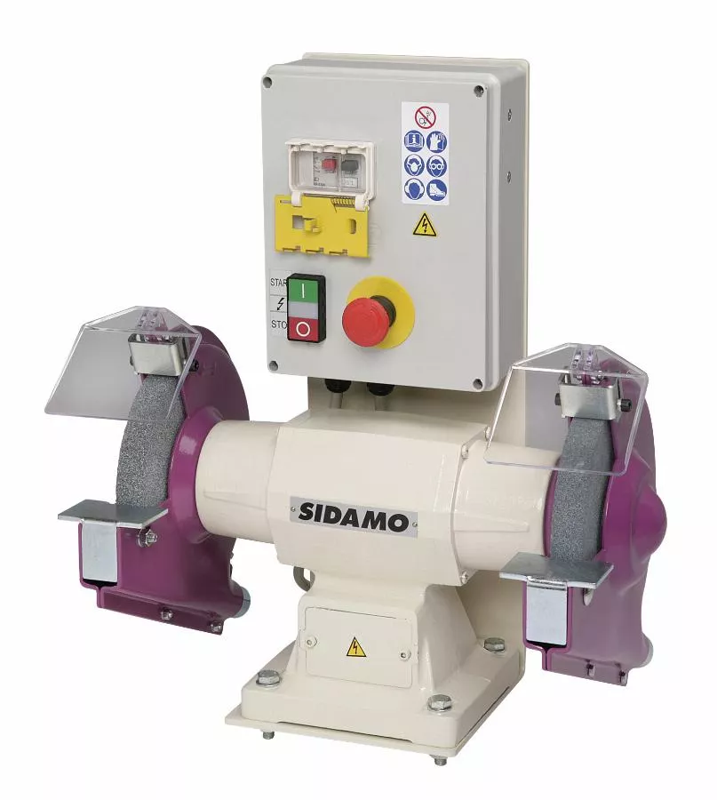 Touret à Meuler SIDAMO 126 FR M-M/D.200 /400V TRI - Avec Frein - 20113034