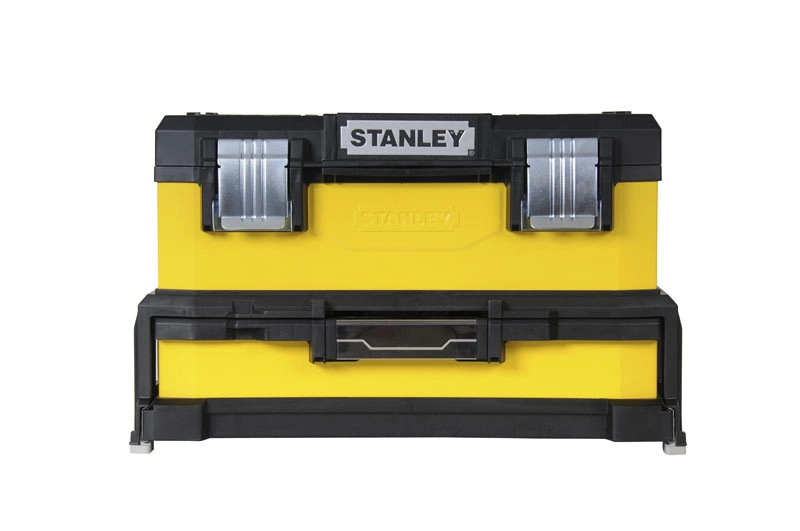 Boite à Outils à Tiroir Bi-matière Jaune 51cm STANLEY - 1-95-829