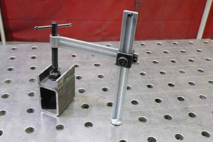 Serre-joint 4003-WV 40x10 Mm URKO à Saillie Variable Pour Table De Soudure 28 Mm, 30x22 Cm - 1543030 – Image 2